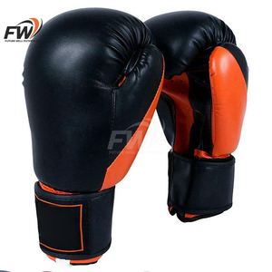 Gants de boxe de haute qualité en gros, gants de boxe professionnels en cuir PU de 8 oz, imperméables - Product Image 1