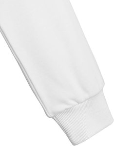 High Quality Custom Logo Cotton <b>Long</b> <b>Sleeve</b> Zip up <b>White</b> Crop <b>Top</b> <b>Women</b> Hoodie for Gym Zip up Hoodies - Product Image 4