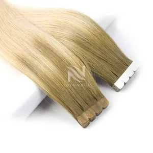 Invisible Cuticle Tape Hair Extensions From Vietnamese Hair Natural Style Best Price Long Life