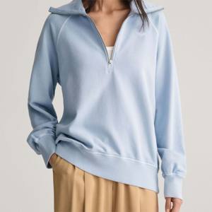 Abordable Sunfaded Half Zip Sweatshirt pour femmes-Haute qualité, confortable et parfait pour un usage quotidien - Product Image 2