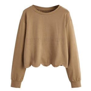 Nueva llegada Sudaderas de diseño personalizado para mujer Venta directa de fábrica Ropa de invierno de punto casual - Product Image 1