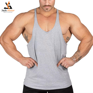 Camiseta sin Mangas para Fisicoculturismo, Informal para Gimnasio, 100% Algodón, Deportiva para Hombre - Product Image 6