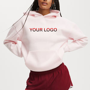 ¡Novedad de 2025! Sudaderas con capucha holgadas de algodón 100% con hombros descubiertos para mujer, sudaderas con capucha y sudadera con logotipo serigrafiado personalizado - Product Image 3