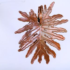 Planta colgante de cobre ecológica con hojas perennes para decoración de jardín al aire libre para bodas Navidad Año Nuevo y Acción de Gracias - Product Image 1