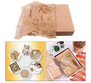 Feuilles de papier en nid d'abeille de qualité supérieure pour le remplissage de carton et l'emballage écologique - Product Image 2