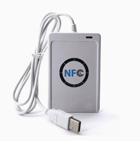 Lecteur et graveur de cartes intelligentes NFC USB 13,56 MHz ISO14443A Ndef ACR122u blanc