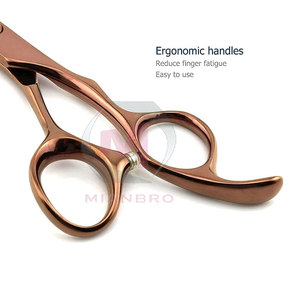 Wholesale High Quality Hair Scissors / Professional <b>Shears</b> Hair Cutting Scissors Stainless Steel Barber Scissors - Product Image 5