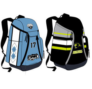 Sac à dos d'équipe décontracté léger personnalisé par sublimation pour les équipes sportives, les voyages scolaires, sac en velours côtelé avec logo OEM SSB-0141 - Product Image 5