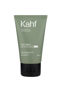 KAHF เฟซ แอคเน่ สครับ ออยล์ คอนโทรล ไฮโดรบาลานซ์ มอยเจอร์ไรเซอร์ 100 มล. คอฟฟี่ พอร์ คลีนส์ - Product Image 4