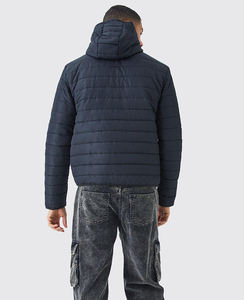 Chaquetas para Hombre, Moda de Invierno, Diseño Personalizado, Chaqueta Acolchada con Capucha, Chaqueta de Burbuja para Hombre - Product Image 5