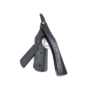 Navaja de Afeitar Recta Personalizada al Mejor Precio, Clásica y Elegante, Nueva Herramienta de Afeitado para Barbería, Acero Inoxidable Antibacteriano - Product Image 6