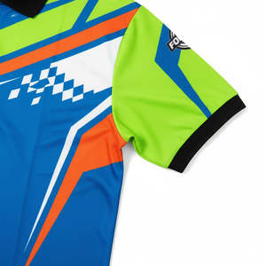 เสื้อโปโลผู้ชายไซส์ใหญ่สำหรับฤดูร้อน ลายทีมแข่งรถ F1 แบบระเหิดสี ดีไซน์ระบายอากาศ ผ้าฝ้าย % - Product Image 4