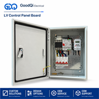 Boîtier de distribution électrique basse tension mural IP54, tableau de commande LV avec disjoncteur MCB et contacteur
