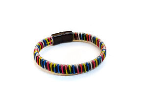 DAFNI BIG PAZAR Model Number 19 <b>Beaded</b> Spandex <b>Men's</b> <b>Bracelet</b> Set 20 Pcs Assorted Styles for Everyday Wear - Product Image 3