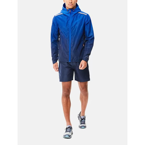 2025 hommes élégant léger imperméable veste personnalisé coupe-vent réfléchissant sécurité capuche usine meilleur respirant vêtements de travail pour - Product Image 1
