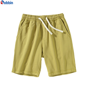 Shorts de sport décontractés pour hommes personnalisés, logo personnalisé, toile 100% polyester 160 g/m², taille mi-élastique, séchage rapide, respirant, rivet OEM - Product Image 4