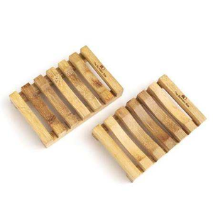 Porte-savon en bois durable de luxe pour salle de bain et évier de cuisine - Égouttoir à savon écologique - Product Image 4