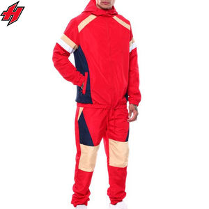 Chándal cortavientos de calidad superior, Material de poliéster 100%, ligero, secado rápido, Impresión de logotipo personalizada, servicio OEM - Product Image 1