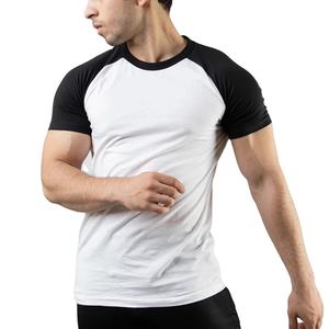 Camisetas Raglán para Hombre, Estilo Urbano, 100% Algodón, Tallas Grandes, Ropa Casual de Verano, de Alta Calidad - Product Image 1