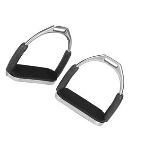 Nueva llegada Estribos ajustables de aluminio para montar a caballo Empuñadura de seguridad ligera Equipo ecuestre Fabricante OEM - Product Image 2