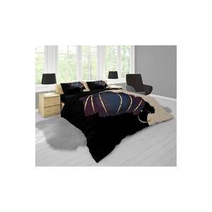 Oyster 3D Digital Print King Twin Size <b>Duvet</b> Cover <b>Set</b> with 2 <b>Pillow</b> Covers Geometric Plant Pattern Woven Techniques Hmy-18 - Product Image 2