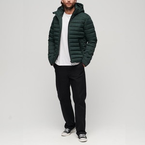Blouson Bomber Homme Respirant de Haute Qualité en Polyester/Coton, Imprimé par Décharge, Nouveau Design Tendance, Produits d'Exportation Bangladesh - Product Image 5