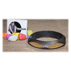 Stylish New Fashion <b>Wooden</b> <b>Bangle</b> for Women with Strip Design Traditional & Trendy - Product Image 1