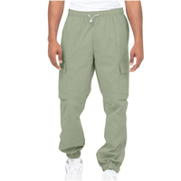 Pantalon cargo personnalisé pour extérieur, multi-poches, kaki slim, tactique de combat, chasse, utilitaire, pantalon de menuisier respirant
