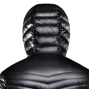 Chaqueta Acolchada Nueva 2025 para Hombre, Chaqueta Negra Brillante con Burbujas en la Espalda, Chaquetas Acolchadas al por Mayor para Invierno, Estilo Casual de Punto - Product Image 4