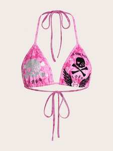 Nouvelle arrivée de fabricants pakistanais de styles différents Ensemble de bikini pour le bain Ensemble de bikini en tissu léger et confortable à des prix abordables - Product Image 4