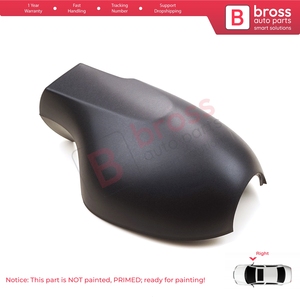 Cubierta de Espejo Retrovisor Lateral BSP1103-2, Derecha, 8200634548, para Symbol 2, Thalia, Twingo 2 - Product Image 4