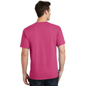Camiseta Ligera de Manga Corta para Hombre, Lisa, de Tela Triblend - Product Image 5