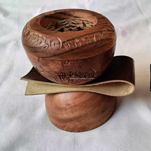 Difusor de incienso árabe Natural quemador Bakhoor de madera de lujo Tradebyd para regalos de boda y Ramadán - Product Image 5