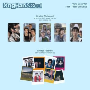 Paquete de CD de K-POP SM Sellado de Edición Limitada [Waste No Time] XngHan&Xoul 1er Álbum Sencillo, Versión con Photobook de 104 páginas, Photocard, Foto de Identificación, Original - Product Image 6