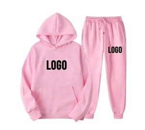 Survêtements en coton pour hommes, survêtements de jogging en molleton avec logo personnalisé et sweats à capuche, vêtements d'hiver - Product Image 6