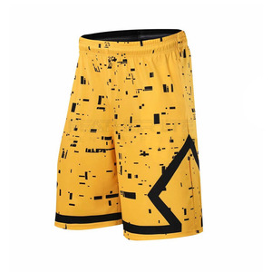 2024 venta al por mayor pantalones cortos de baloncesto personalizados de malla de doble capa pantalones cortos de baloncesto verde callejero en bajo Moq - Product Image 2