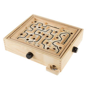 Jeu de labyrinthe en bois, parfait pour - Product Image 2