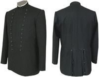 Manteau long réversible épais pour homme, style Ancien commandant Maçonnique des Templiers