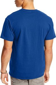 T-shirts pour hommes T-shirt à poche lourde avec logo personnalisé T-shirt vierge en coton 100% épais - Product Image 4