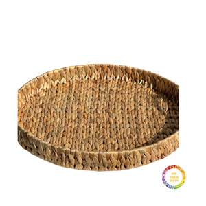 Cesta y bandeja de jacinto de agua al por mayor para almacenamiento en el comedor con calidad duradera y bajo costo - Product Image 4