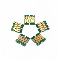 Puce de cartouche d'encre à réinitialisation automatique T6941-T6945 HS 5 couleurs pour imprimante Epson T3000 T3200 T3270 T5000 T5200 T5270 T7000 T7200 T7270