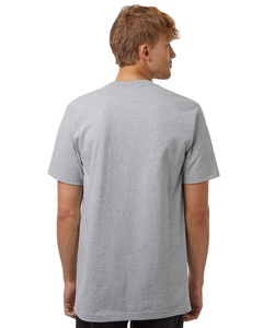 T-shirts personnalisés pour hommes 100% coton Col roulé Manches courtes Tissu tricoté Impression sur le devant Style unisexe Haute qualité Écologique - Product Image 5