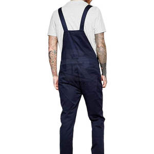 Salopette Homme de Haute Qualité Personnalisable avec Logo, Style Slim Streetwear, Respirante, 100% Coton, Couleur Personnalisée - Product Image 3