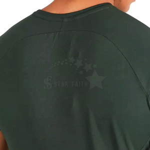 Camiseta cómoda de gimnasio para hombre, camiseta de entrenamiento transpirable de secado rápido para entrenamiento físico y ropa deportiva, camiseta de gimnasio para hombre - Product Image 3