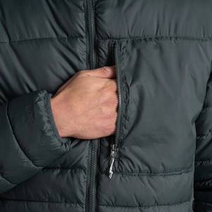 Veste d'hiver à capuche pour hommes, manteau en duvet léger et chaud, vêtements d'extérieur coupe-vent pour la randonnée en plein air, l'escalade - Product Image 4