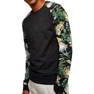 T-shirts ras du cou à manches longues en coton de haute qualité Vente en gros de sweat-shirt décontracté léger pour hommes - Product Image 2