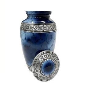 Urna de cremación de recuerdo de Metal de latón y aluminio de alta calidad, urna para mascotas para cenizas humanas y de mascotas, suministros funerarios y urnas de fichas de cremación - Product Image 4