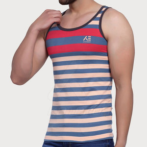 KATBROS INDUSTRY Vêtements de sport pour hommes, débardeur grande taille - Coton/fibre de bambou, respirant, style décontracté, fabriqué au Pakistan - Product Image 2