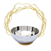 Vaisselle de fantaisie bol en acier articles ménagers et ustensiles de cuisine nouveau design bol vaisselle à manger fabricant en gros fournisseur en Inde
