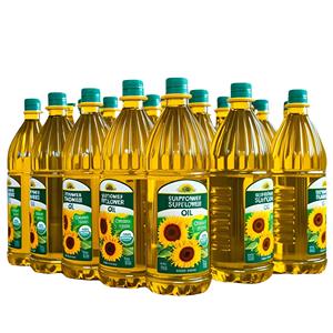 Huile de tournesol raffinée 100 % pure en gros, huile de cuisson économique 1 L, huile végétale de tournesol désodorisée et hiverisée - Product Image 3